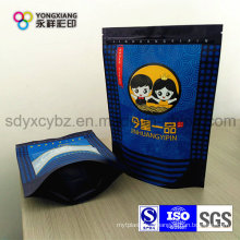 Stand up Plastic Pouch with Zipper Used for Food and Seafood
